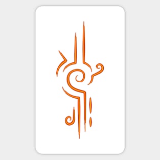 Mystic Glyph Multicolour Sticker